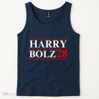 Harry Bolz 2028 Funny Political Meme D.O.G & E Tank Top thumb 2