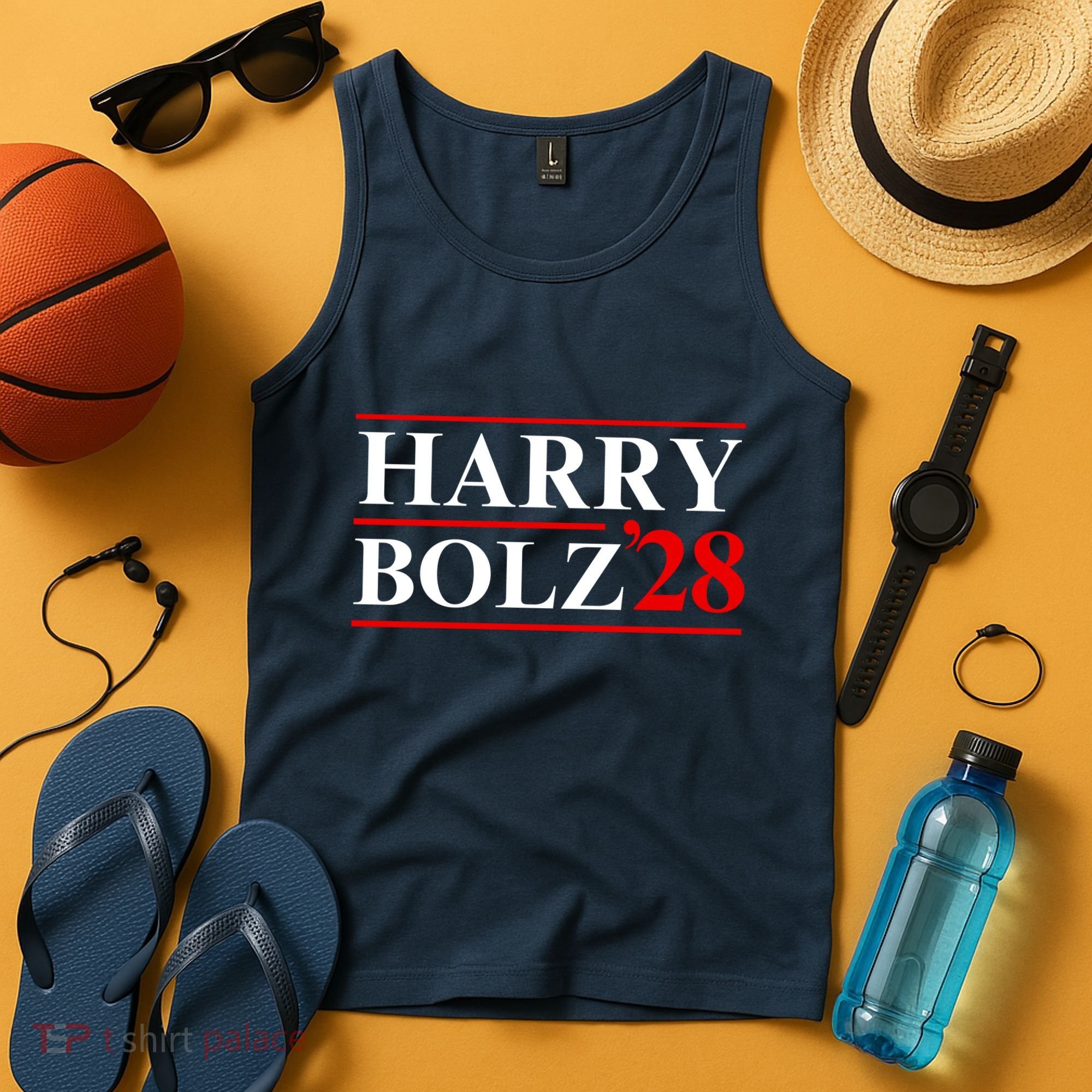 Harry Bolz 2028 Funny Political Meme D.O.G & E Tank Top