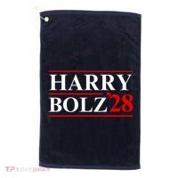 Harry Bolz 2028 Funny Political Meme D.O.G & E Golf Towel thumb 0