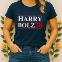 Harry Bolz 2028 Funny Political Meme D.O.G & E Women's T-Shirt thumb 2