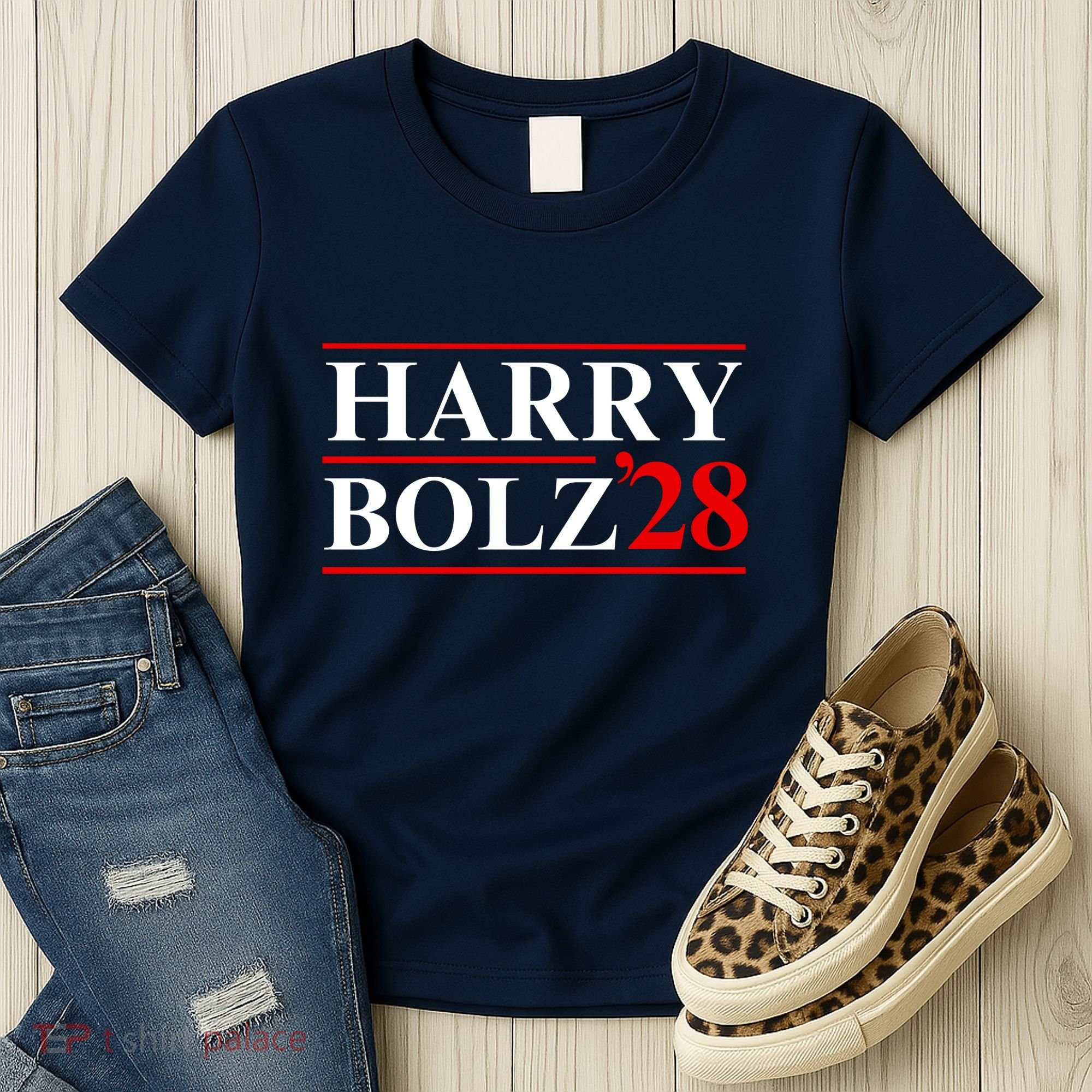 Harry Bolz 2028 Funny Political Meme D.O.G & E Women's T-Shirt