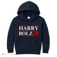 Harry Bolz 2028 Funny Political Meme D.O.G & E Kids Hoodie thumb 0