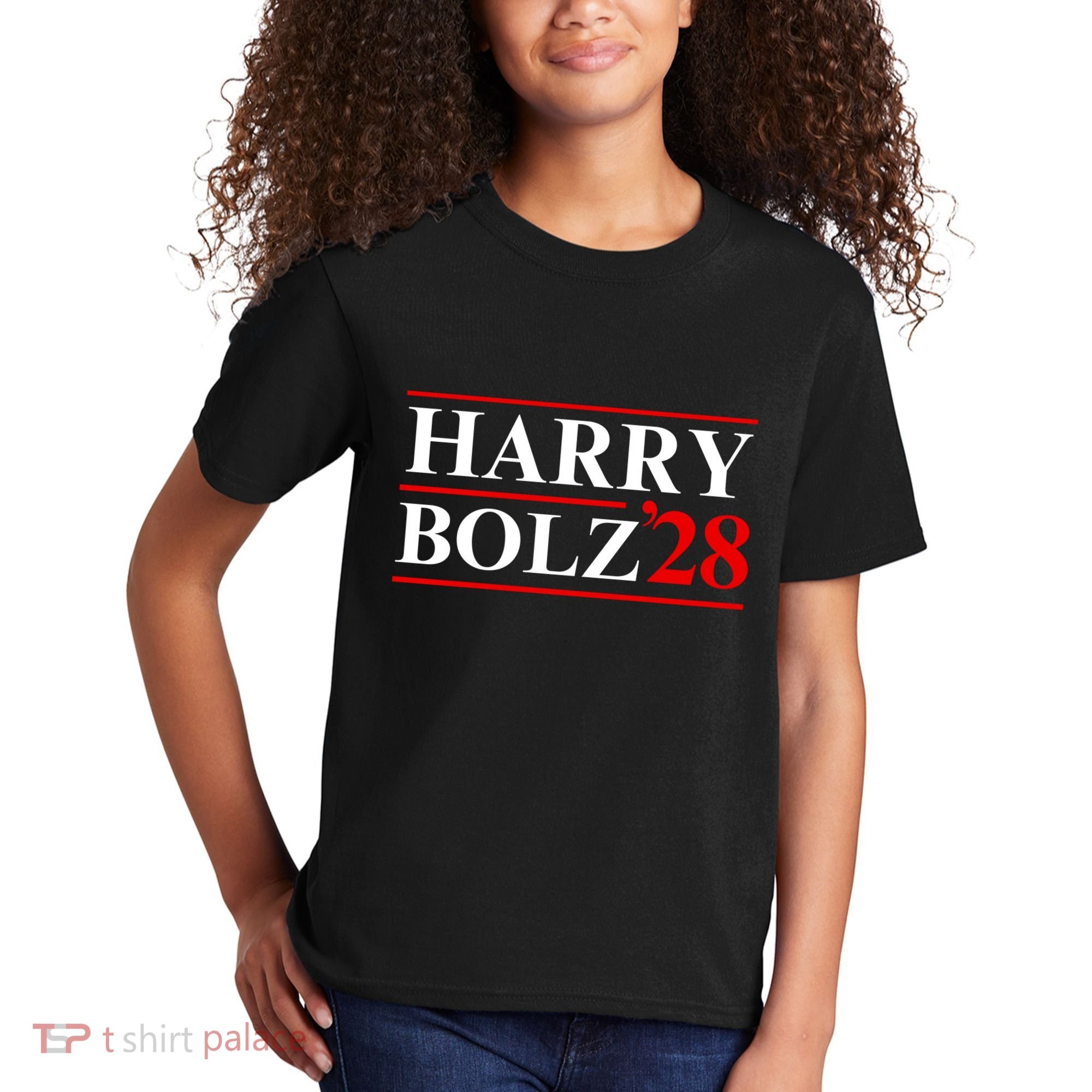 Harry Bolz 2028 Funny Political Meme D.O.G & E Kids T-Shirt