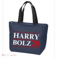Harry Bolz 2028 Funny Political Meme D.O.G & E Tote Bag thumb 3