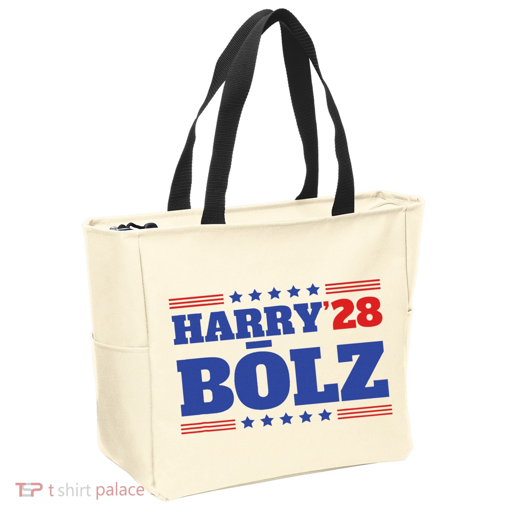 Harry Bolz 2028 Political Meme D.O.G.E. Tote Bag