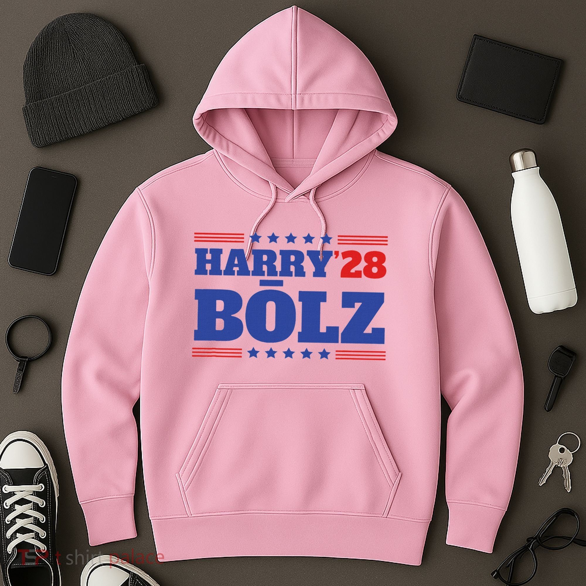 Harry Bolz 2028 Political Meme D.O.G.E. Hoodie
