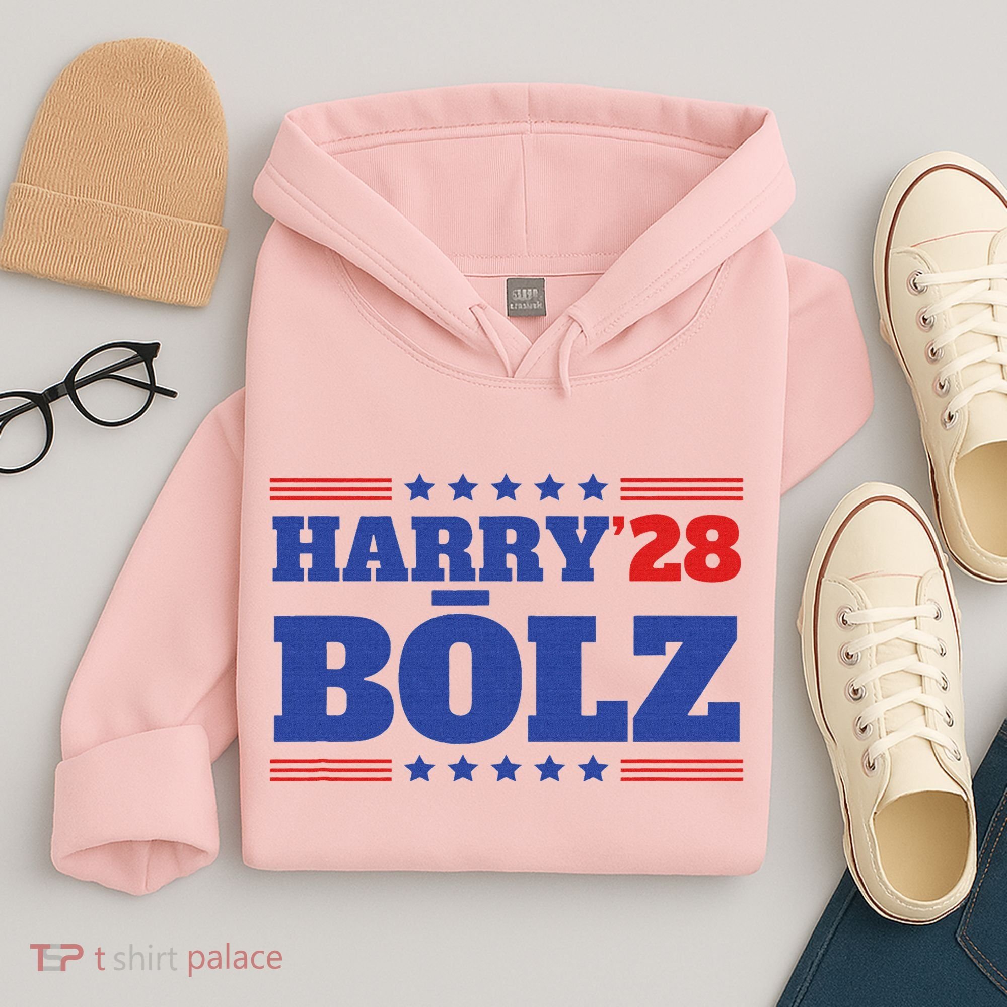 Harry Bolz 2028 Political Meme D.O.G.E. Hoodie