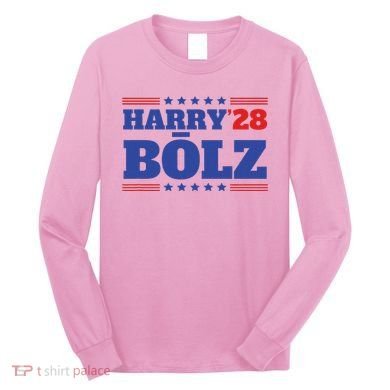 Harry Bolz 2028 Political Meme D.O.G.E. Long Sleeve Shirt