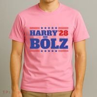 Harry Bolz 2028 Political Meme D.O.G.E. T-Shirt thumb 3