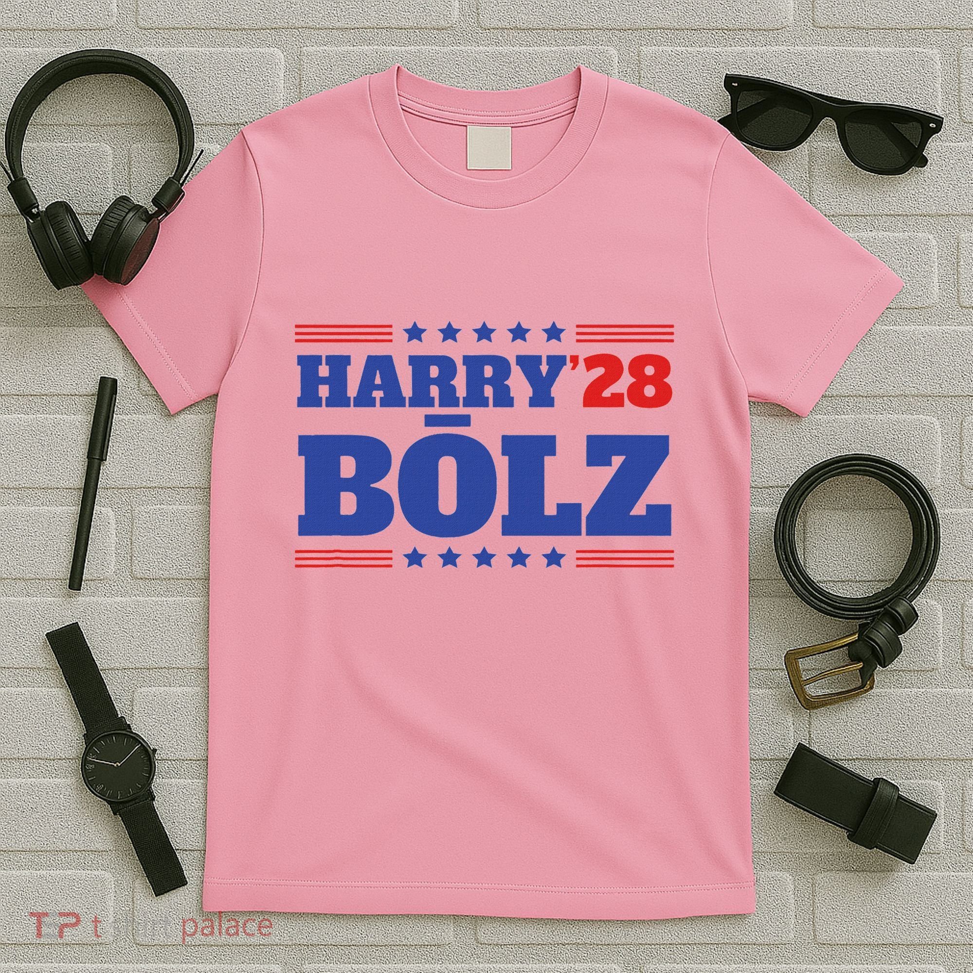Harry Bolz 2028 Political Meme D.O.G.E. T-Shirt