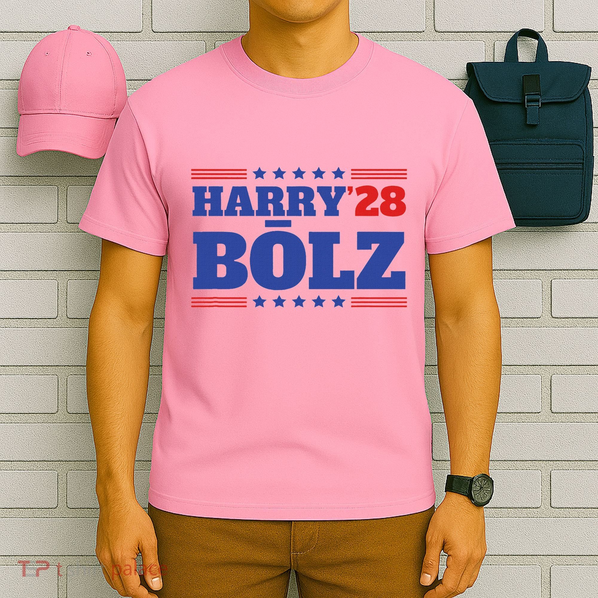 Harry Bolz 2028 Political Meme D.O.G.E. T-Shirt