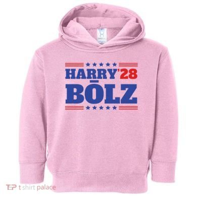 Harry Bolz 2028 Political Meme D.O.G.E. Toddler Hoodie
