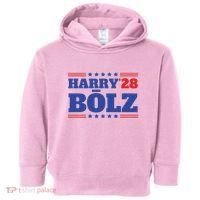Harry Bolz 2028 Political Meme D.O.G.E. Toddler Hoodie thumb 0