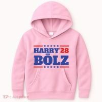 Harry Bolz 2028 Political Meme D.O.G.E. Kids Hoodie thumb 0