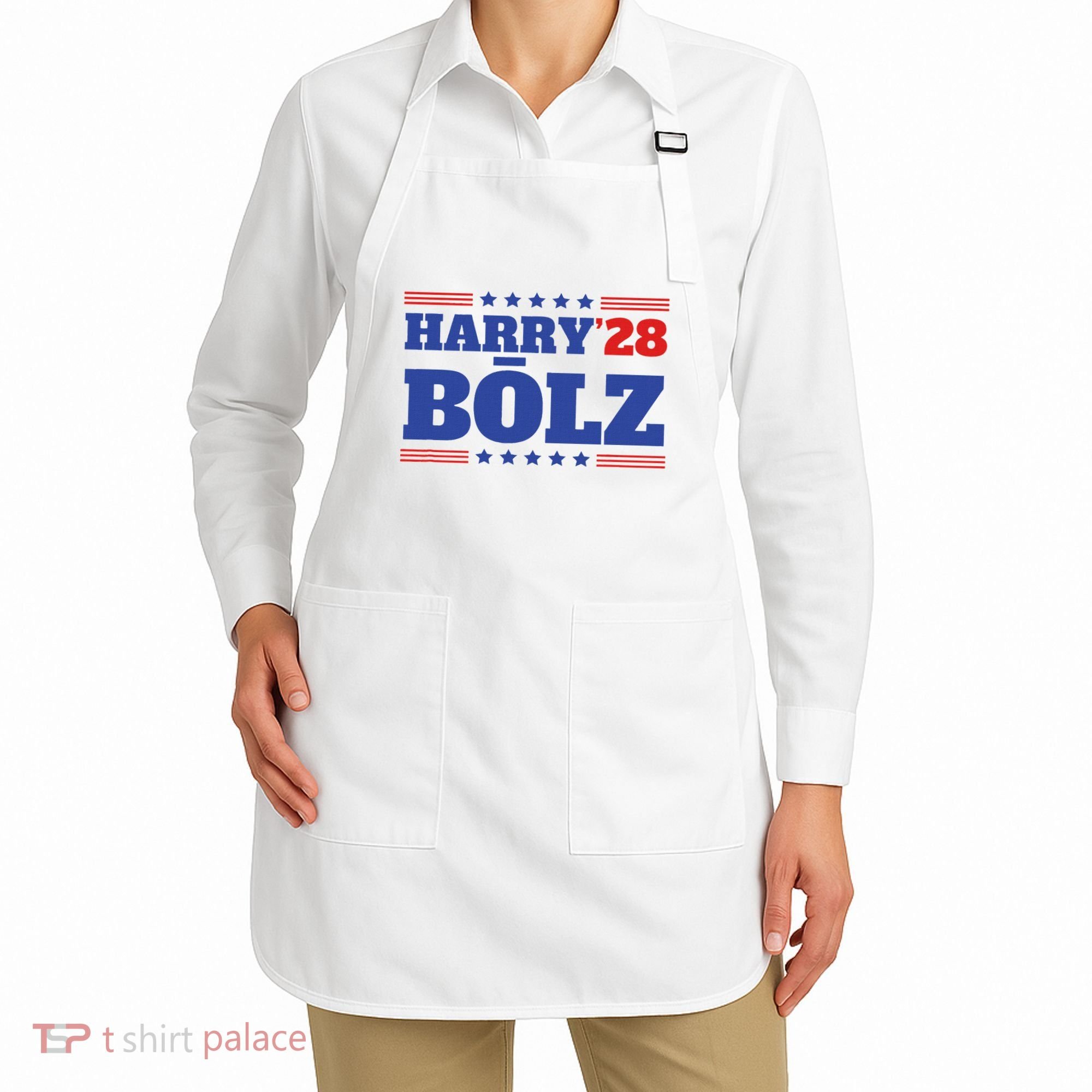 Harry Bolz 2028 Political Meme D.O.G.E. Apron