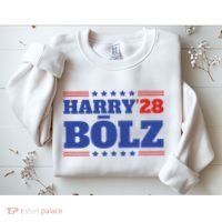 Harry Bolz 2028 Political Meme D.O.G.E. Sweatshirt thumb 2