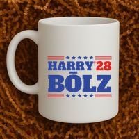 Harry Bolz 2028 Political Meme D.O.G.E. Coffee Mug thumb 2