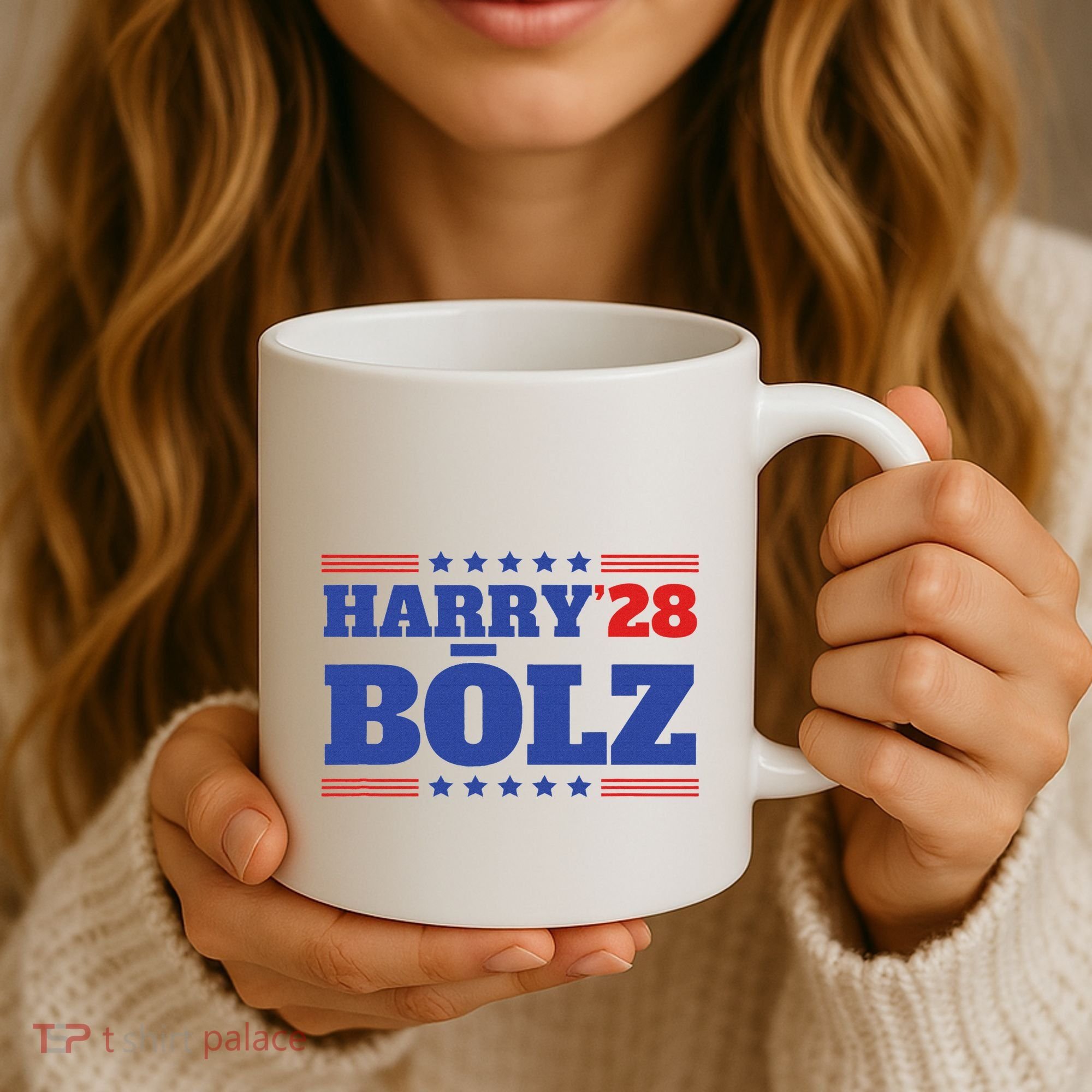 Harry Bolz 2028 Political Meme D.O.G.E. Coffee Mug