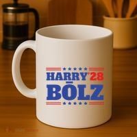 Harry Bolz 2028 Political Meme D.O.G.E. Coffee Mug thumb 4