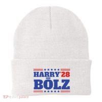 Harry Bolz 2028 Political Meme D.O.G.E. Beanie thumb 0