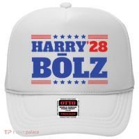 Harry Bolz 2028 Political Meme D.O.G.E. Hat thumb 0