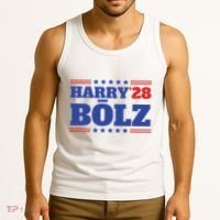 Harry Bolz 2028 Political Meme D.O.G.E. Tank Top thumb 3