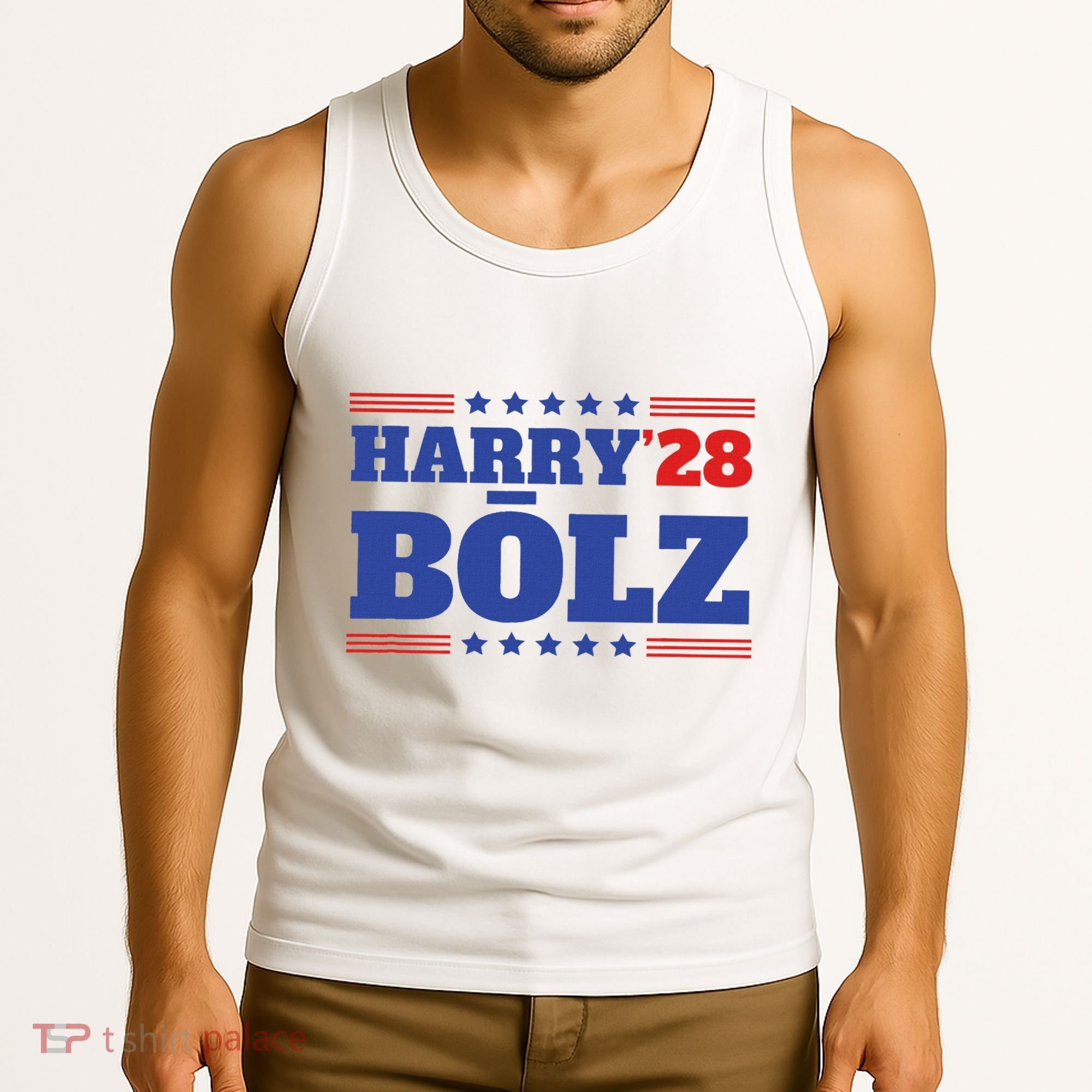 Harry Bolz 2028 Political Meme D.O.G.E. Tank Top