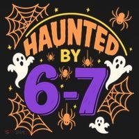 Haunted By 6-7 Halloween 67 Meme Funny Visor thumb 3