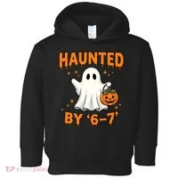 Haunted By 6-7 Halloween 67 Meme Toddler Hoodie thumb 0