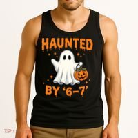 Haunted By 6-7 Halloween 67 Meme Tank Top thumb 3