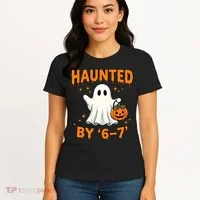 Haunted By 6-7 Halloween 67 Meme Women's T-Shirt thumb 4