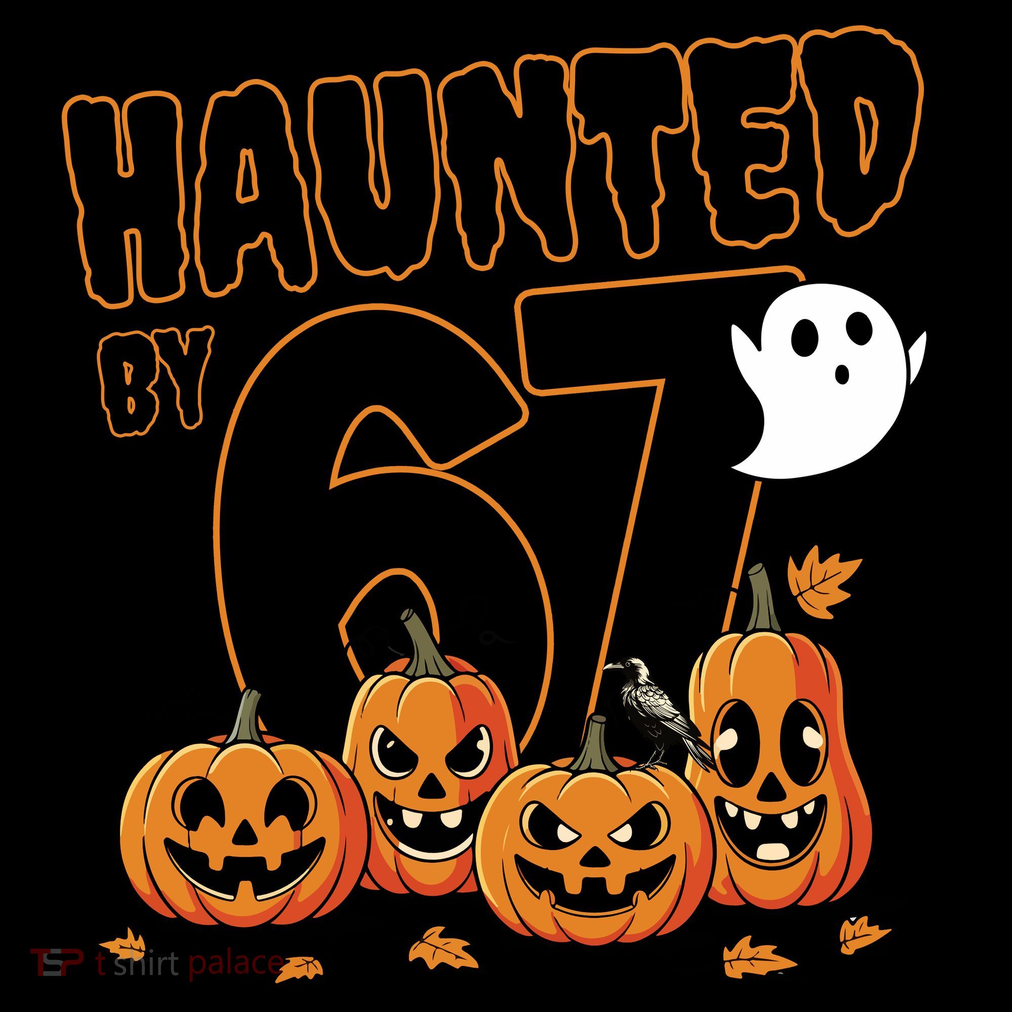 Haunted By 67 Funny Halloween 6-7 Coffee Mug