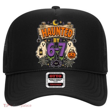 Haunted By 6 7 Math 67 Meme Spooky Halloween Hat