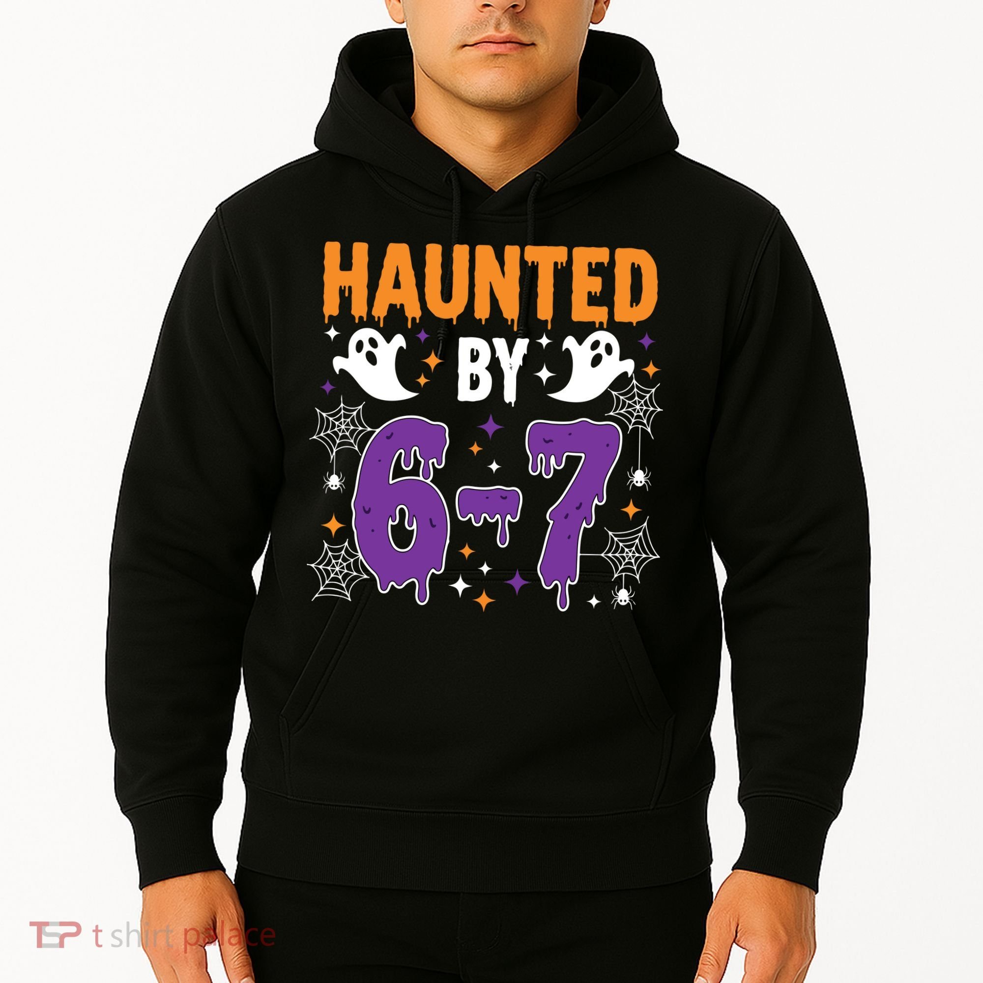 Haunted By 67 Halloween Gift Meme Hoodie