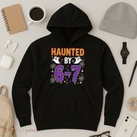 Haunted By 67 Halloween Gift Meme Hoodie thumb 3