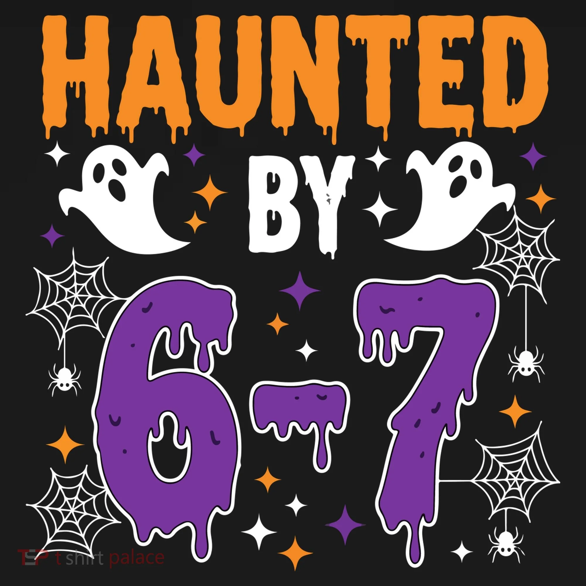 Haunted By 67 Halloween Gift Meme Sweatshirt