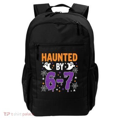 Haunted By 67 Halloween Gift Meme Backpack