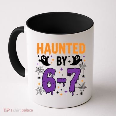 Haunted By 67 Halloween Gift Meme Coffee Mug