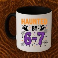 Haunted By 67 Halloween Gift Meme Coffee Mug thumb 2