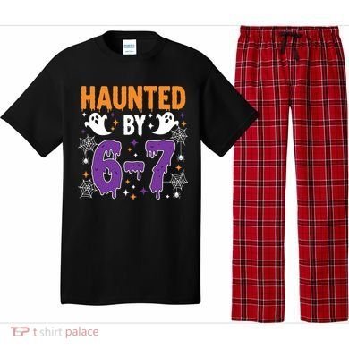 Haunted By 67 Halloween Gift Meme Pajama Set