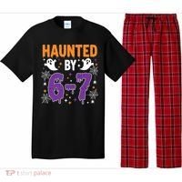 Haunted By 67 Halloween Gift Meme Pajama Set thumb 0