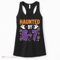 Haunted By 67 Halloween Gift Meme Women's Tank Top thumb 0