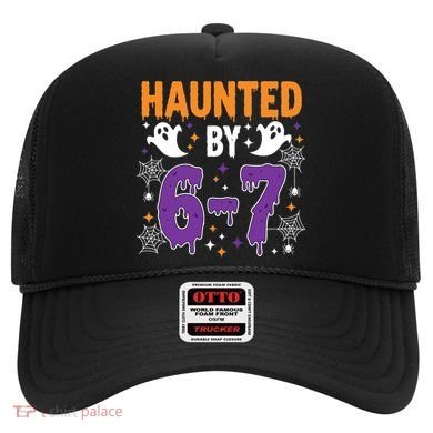 Haunted By 67 Halloween Gift Meme Hat