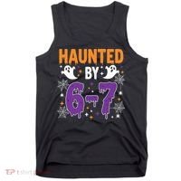 Haunted By 67 Halloween Gift Meme Tank Top thumb 0