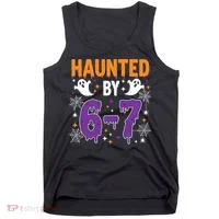 Haunted By 67 Halloween Gift Meme Tank Top thumb 0
