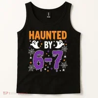 Haunted By 67 Halloween Gift Meme Tank Top thumb 2