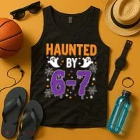Haunted By 67 Halloween Gift Meme Tank Top thumb 4