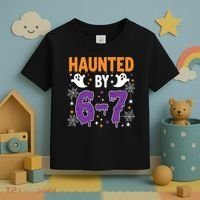 Haunted By 67 Halloween Gift Meme Toddler T-Shirt thumb 3