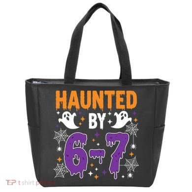 Haunted By 67 Halloween Gift Meme Tote Bag