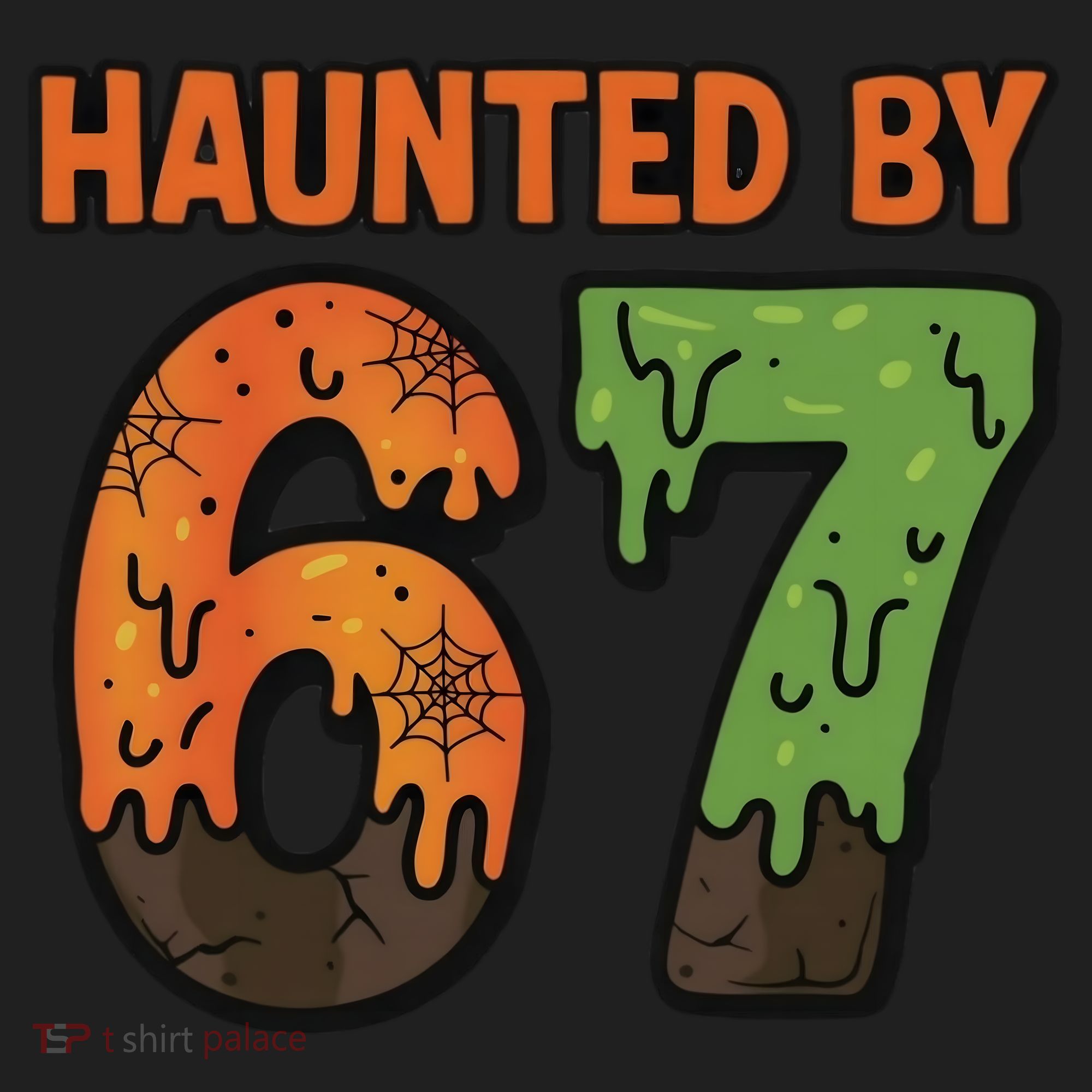 Haunted By 67 Halloween Meme Women's Sweatshirt
